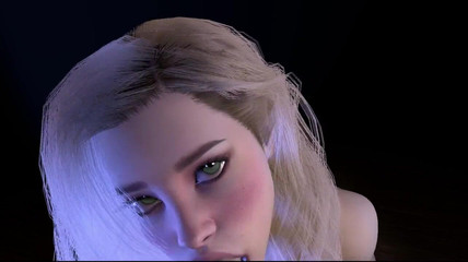 The Scenes: Deepthroat blondýny s velkými kozami