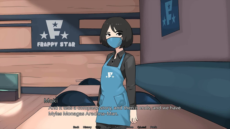 Futavision: ヘーゼルナッツラテ:男性がカウンターでシーメールのレディボーイバリスタにフェラチオをする - 第23話