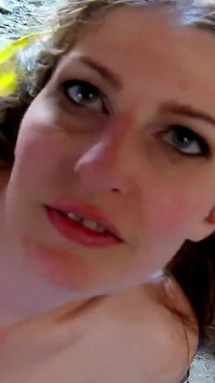 Candid skinny teen Sabrina gets fucked by step brother on the beach