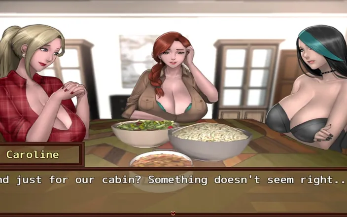 Joystick Cinema: Zombie's Retreat - (pt 06) - Blowjob at the Dinner Table