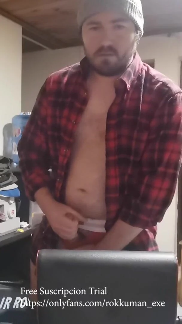 Rokkuman: Putain de flashlight, bite en solo, éjaculation, branlette