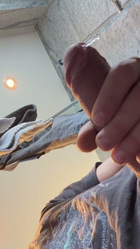 From Soft Bulge to Two Heavy Cumshots - Last One Floods My Thigh