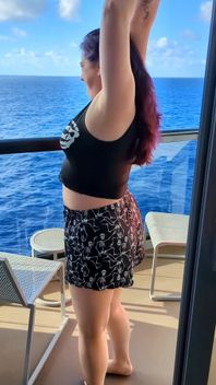 MILF Strips on the Cruise Ship!