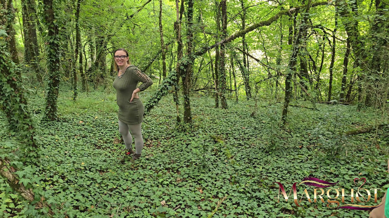 Sexy Marghot: It's Autumn My Lover Fucks My Ass Hard Against a...