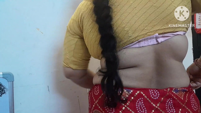 Salmaan001: インドの村バビはヒンディー語で彼女の部屋で激しくファック