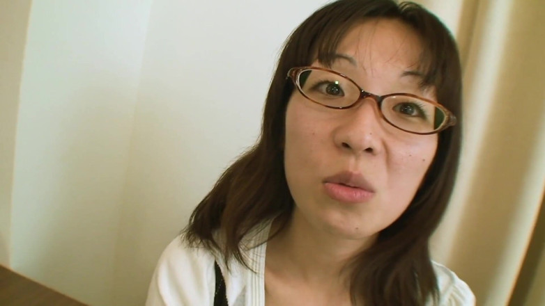 Japan Lust: Japanese nerdy housewife, Nobuko hungry for a hard cock