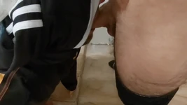 Toilet Seat Trouble Leads to Rough Fuck