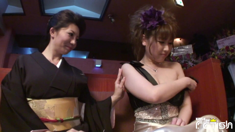 Pure Japanese adult video ( JAV): Horny Japanese milf satisfy a brunette girl with tight pussy...