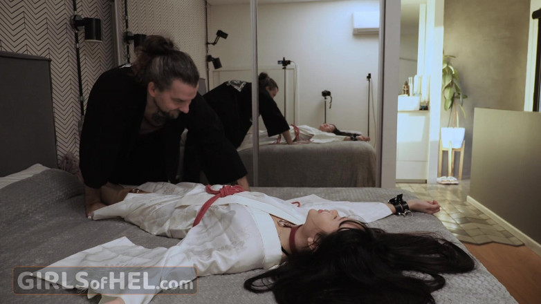 Girls of Hel: Rough Sex with Tied up Asian Teen