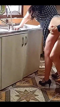 What Would You Do if You Caught Your Stepmother Fucking Her Stepbrother in the Kitchen? Would You Accuse Her of Infidelity?