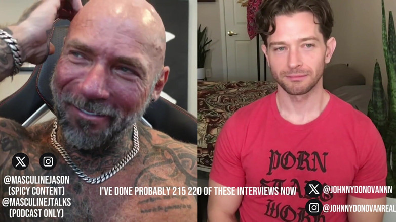 Raw and Uncensored with Masculine Jason: Porn Star Confessions - Johnny Donovan (episode 215)