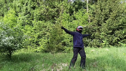 Boris Heycall: Masturbating Outside in the Woods Completely Naked, Huge Cumshot