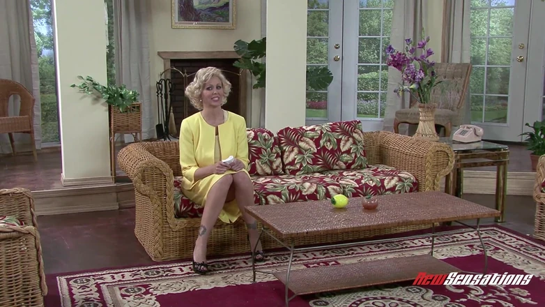 New Sensations: Altın kızlar: xxx orta yaşlı seksi kadın parodi