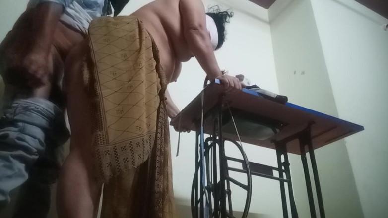Telugu-fuckers: Telugu Stepaunty Fucking with Neighbour Tailor Guy Dirty Talks About...