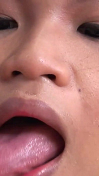 Asian Girl with Big Tits Perfect Body Fucks and Swallows Cum