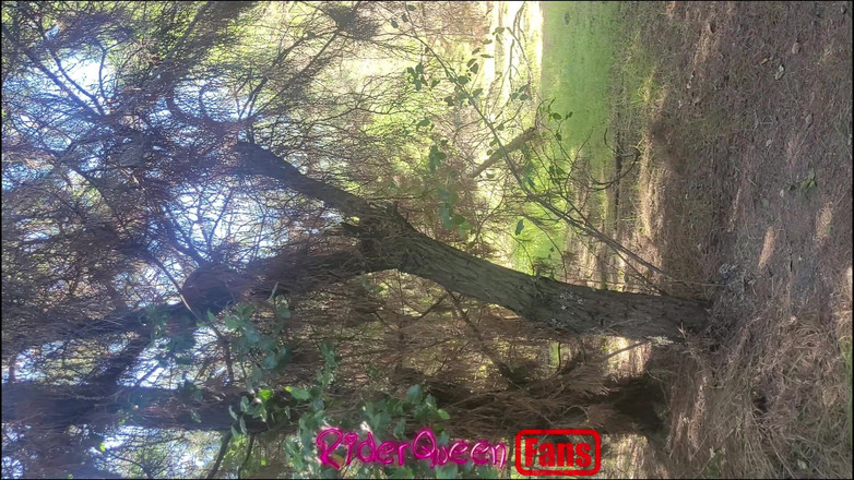 Riderqueen BBW Step Mom Latina Ebony: Riderqueen sam, na zewnątrz, filmy z fanami