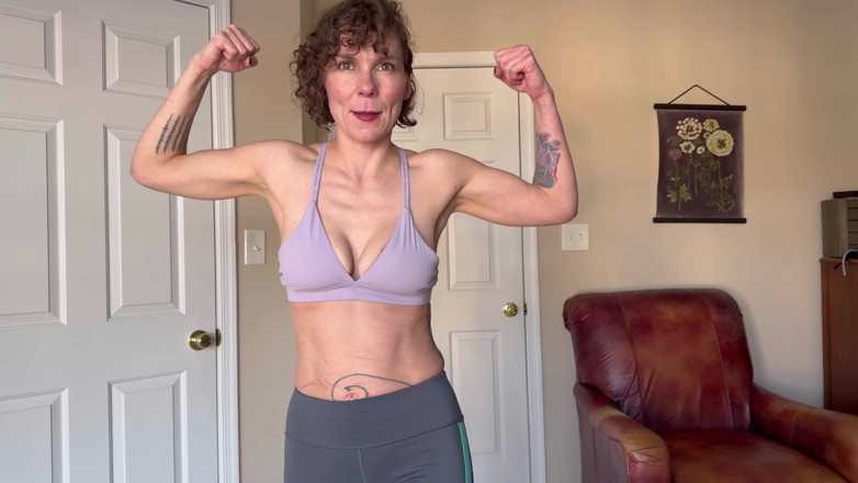 Chaoticblossom: Guia de treino da madrasta em leggings olhe para meus...
