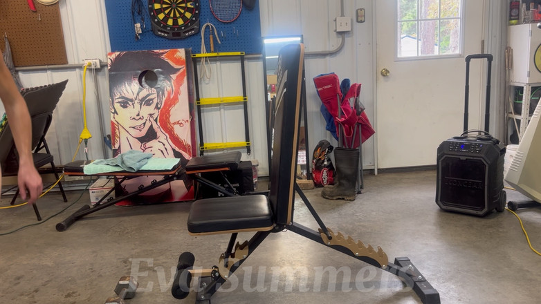 EvaSummers: Richiesta Personalizzata - Fitness Oliato - Allenamento Del Braccio E Degli Addominali