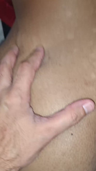Rapidinha Com a Esposa De Quatro, Enchendo a Buceta Dela De Gozo até Escorrer