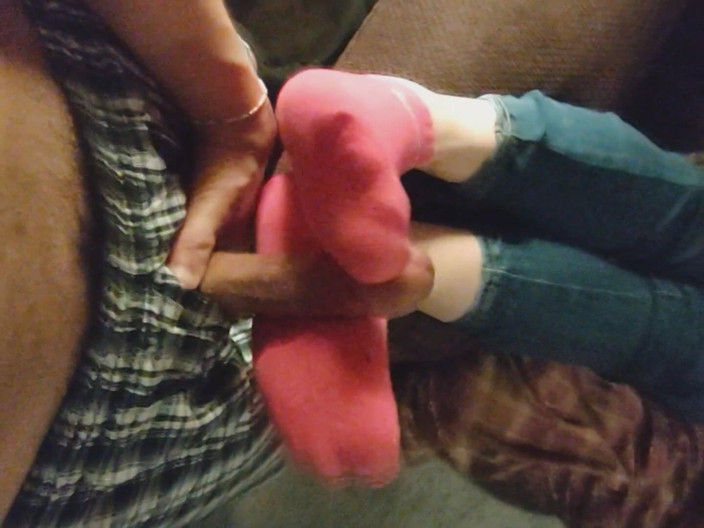 SocksAddict69: Buku lali merah jambu seksi tidak menunjukkan stoking, stoking stoking,...