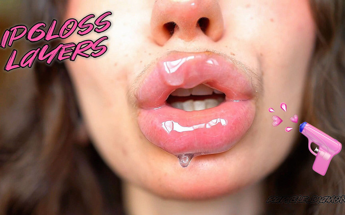 Rarible Diamond: Mokré, špinavé vrstvy lesku na rty a baculaté polibky