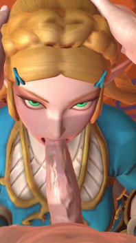Princess Zelda Sucking Dick