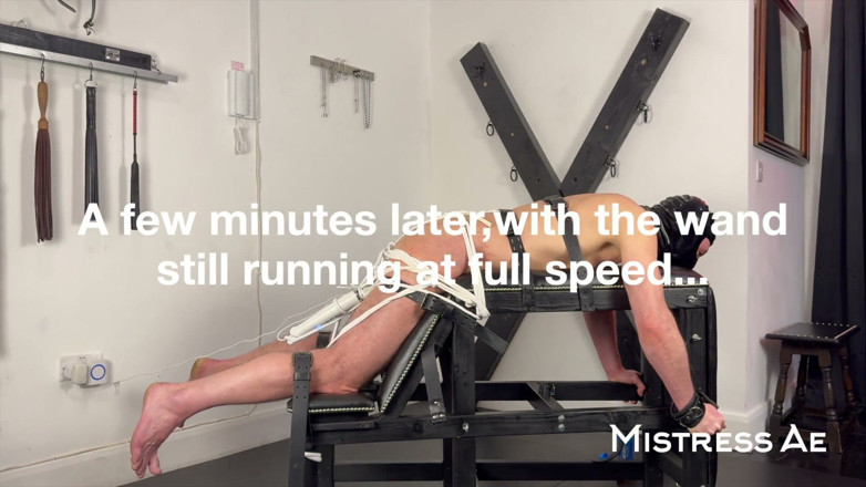 MistressAe: Edging with Electrical Magic Wand, Pegging and Anal Fucking with...