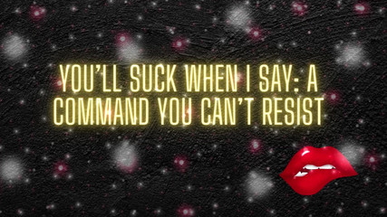 Goddess Misha Goldy: Będziesz do bani, kiedy powiem: polecenie, którego nie możesz się...