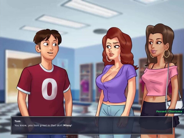 Dirty GamesXxX: Літня сага: перевірка мілфи перед тим, як піти в коледж, 25 серія