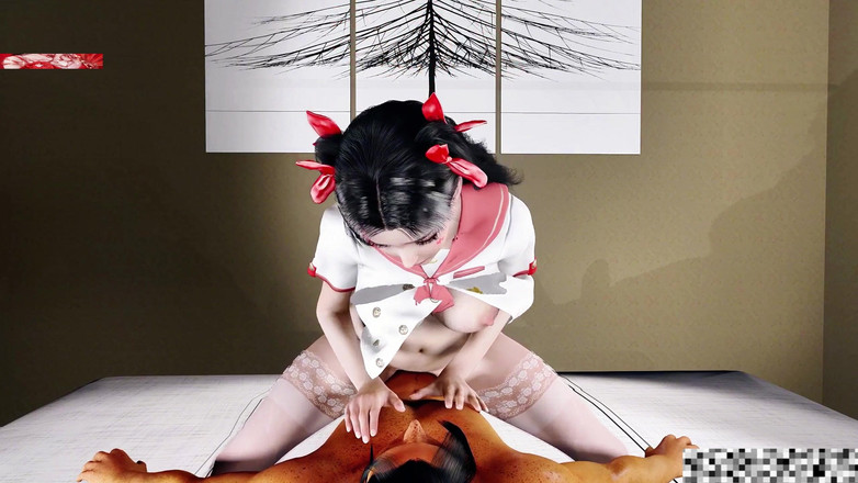 Soiyu Hentai: Божественна богиня з великими цицьками в 3d русі - 3d анімація хентай