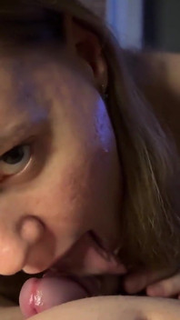 Amateur Blowjob with Creampie on Big Tits Teen 18+ (4)