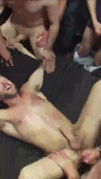 Live Shoot: Dirk Caber and 200 Horny Men at Folsom Weekend Party.