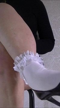 Girl with White Socks 1