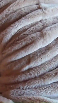 Zlaté šaty, Kožešina & Kouření Chlupatá kundička, Hluboké kouření & Hard Doggy v mrazničce