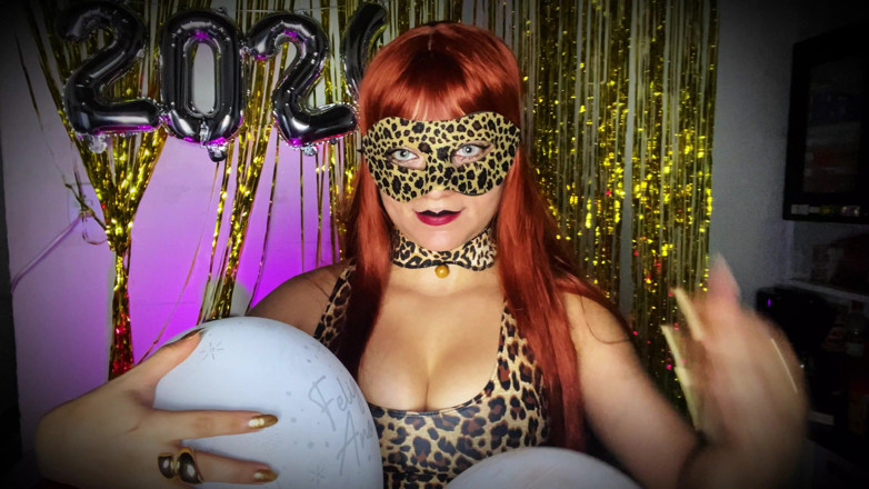 Goddess Li: Felina bắn tinh trong khinh khí cầu năm mới của...