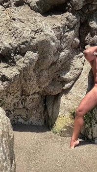 Tim Blesh Visiting Sitges Beaches First Time