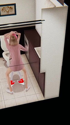 Yaoi - Two Femboys Fucking in a Public Toilet