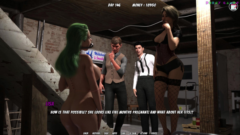 Porny Games: Penyelidikan Total Lisa! oleh Dragofinder Studio - Ayah lebih berani setiap...