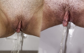 Erect Dick: Kompilace Pissing kundičky detail! Různé kalhotky! POV!