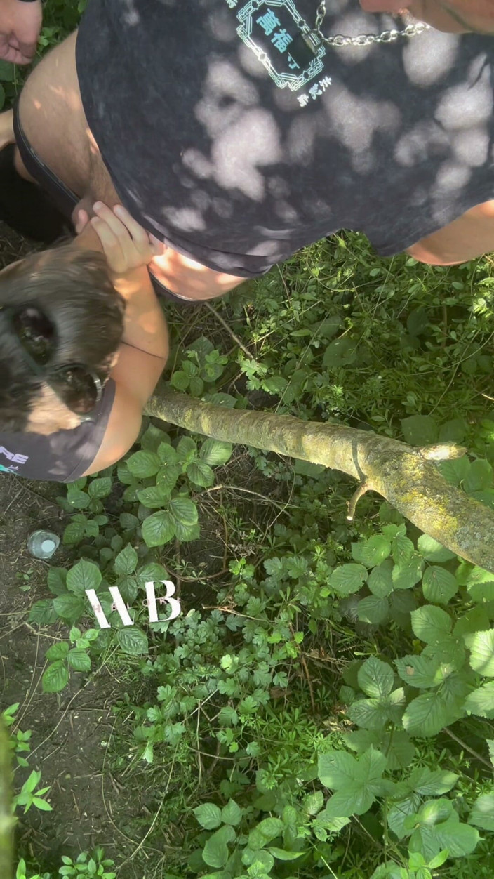 welsh_blokexxx: Cruisng Area BJ in the Woods