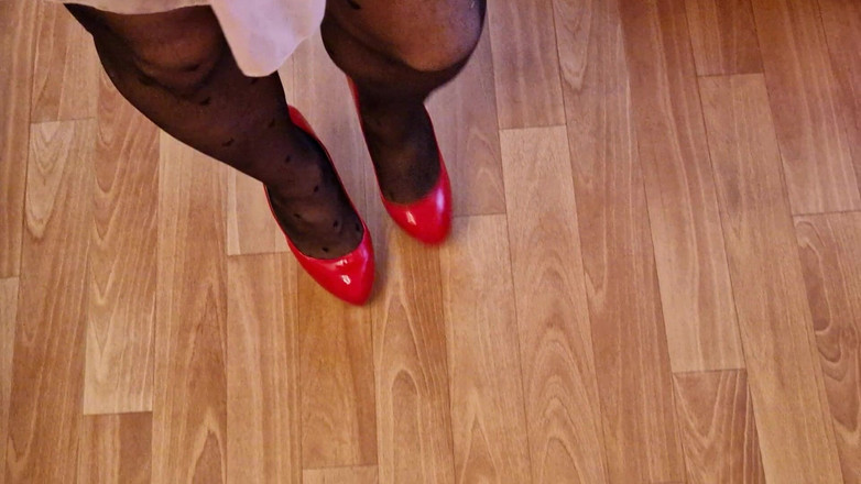 Milosbroz: Sexy Trio of High Heels, I Secretly Walk in Their...