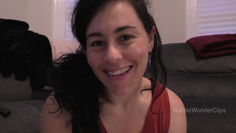 Natalie Wonder: Je te montre comment jouer avec ton petit pénis puis...