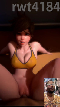 Cute Ass Tracer Laughs as She Gets Her Nice Tight Blushing Bald Ass Pussy Fucked