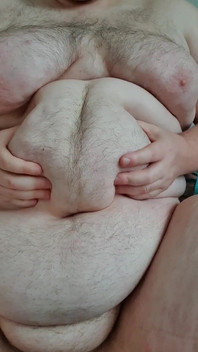 Big Belly. Soft Chubby