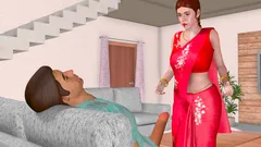 Pyasi Bhabi Indian Animated Porn in Hindi - Desi Bhabi Sex Cartoon