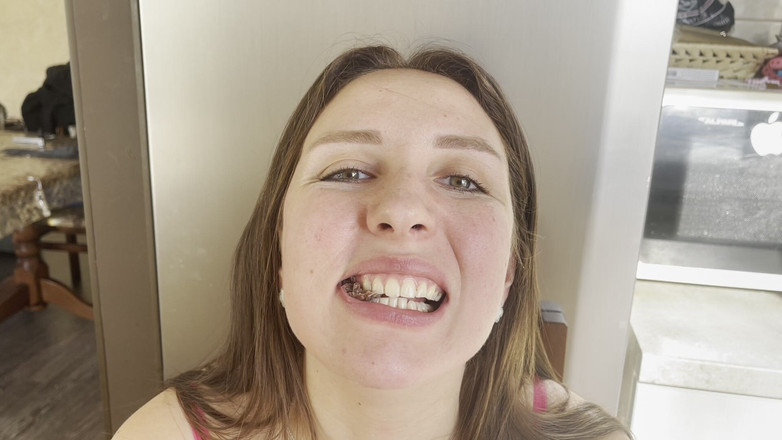 Hottie goddess: Mordida aplastada provoca de carne en primer plano