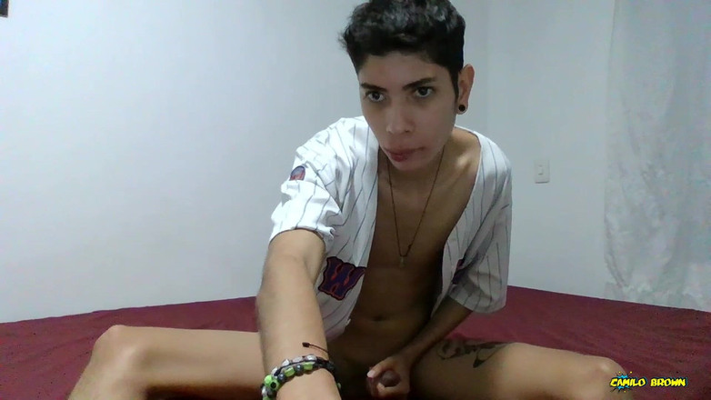 Magic C: Sacudiendo Mi Polla Mientras Chupo Un Dildo Negro Hasta Que...