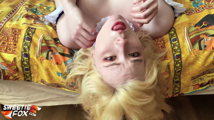 Sweetie Fox: Student deep facefuck and oral creampie dick PE teacher