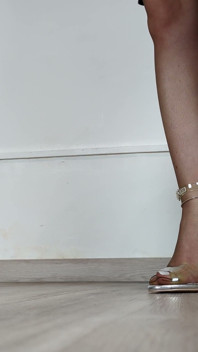 Collezione di scarpe: clear caviglia e dita dei piedi - dame olga (4k) (646)
