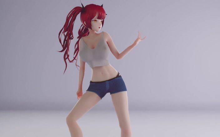 Mmd anime girls: Mmd R-18 anime mädchen sexy tanzclip 121